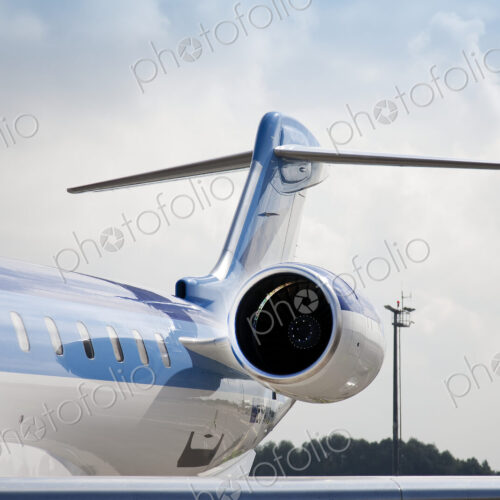 Jet Airplane Tail