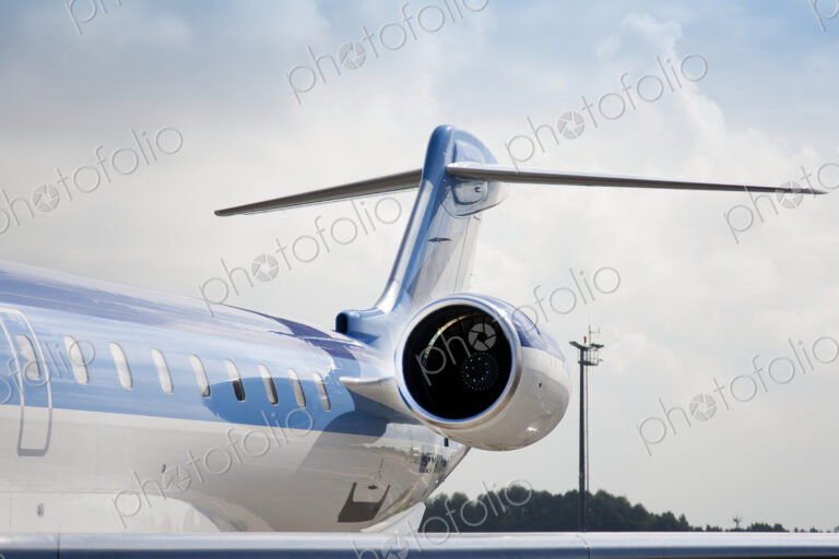Jet Airplane Tail