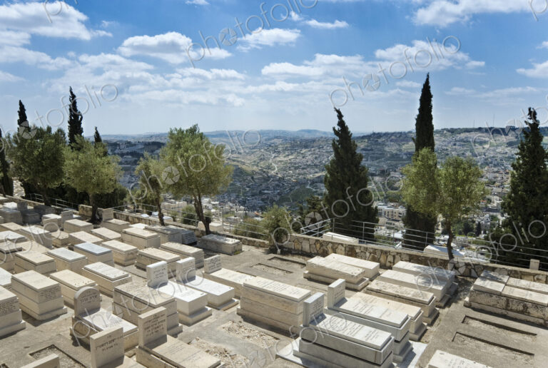 Jewish Graveyard on the Mount of Olives