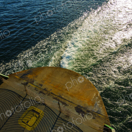 Kingston to Edmonds 'Spokane' ferry on Puget Sound, WA USA