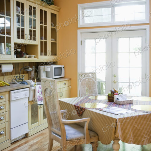 Kitchen Cabinets and Table