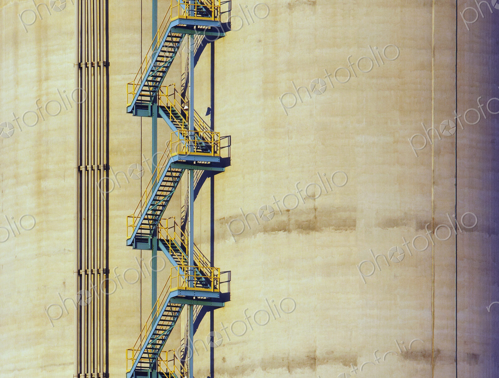 Ladder On Side of Building