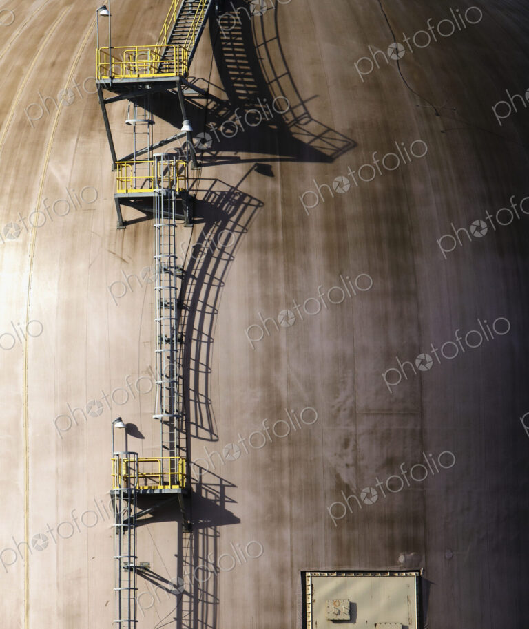 Ladder On Side of Building