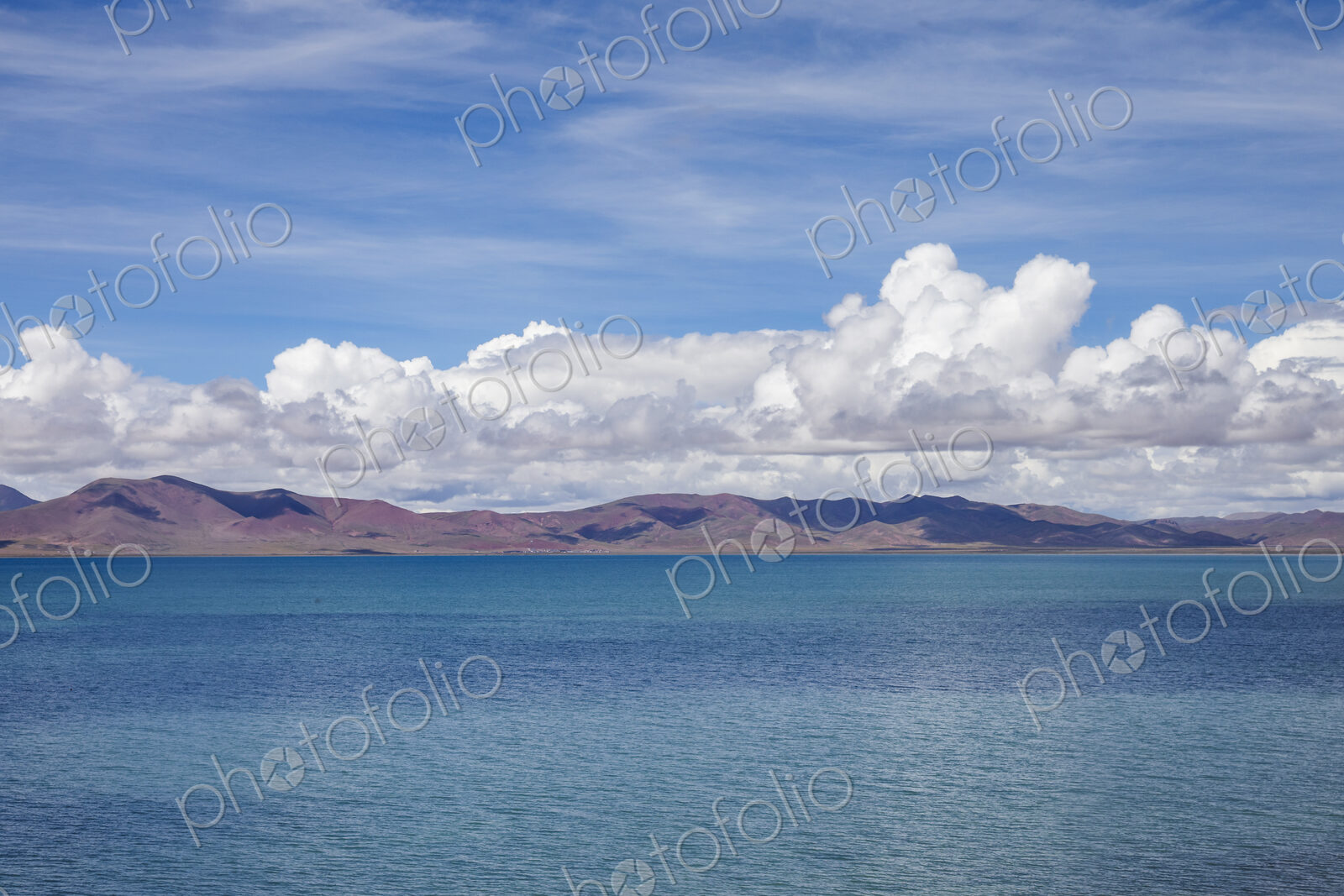 Lake Cuona from the Roof of the World Train Amdo County, Autonomous Region of Tibet