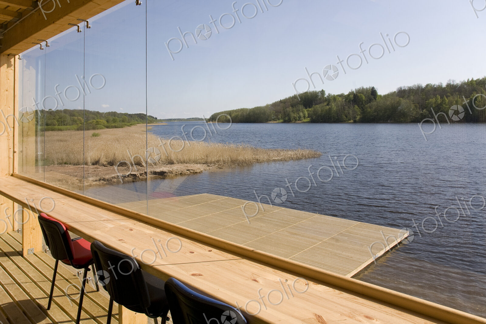 Lakeside Building And Dock