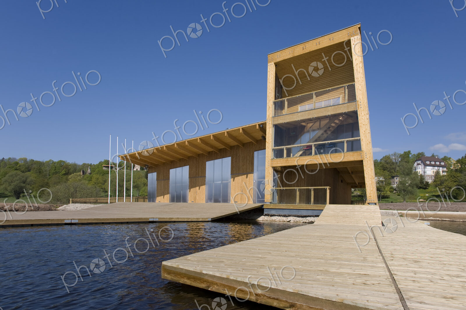 Lakeside Building And Dock