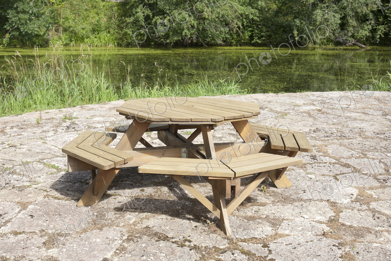 Lakeside Picnic Table