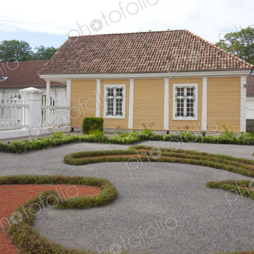 Landscaped Garden at Palmse Manor Landscaped Garden at Palmse Manor
