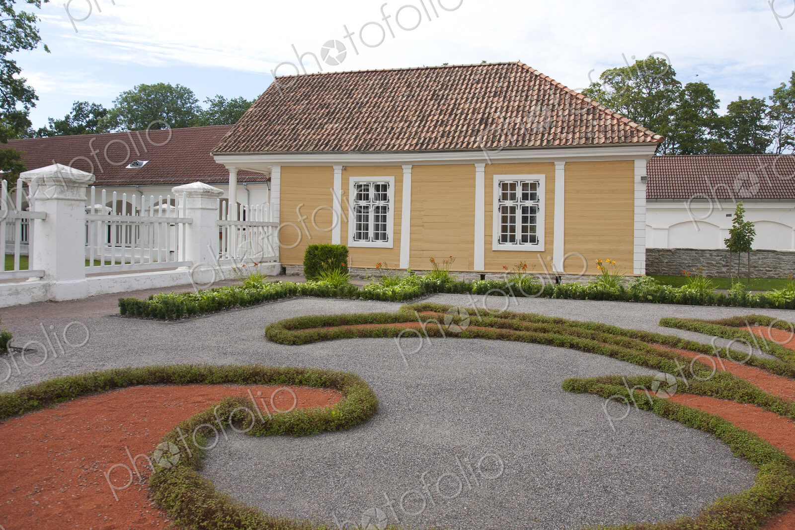 Landscaped Garden at Palmse Manor