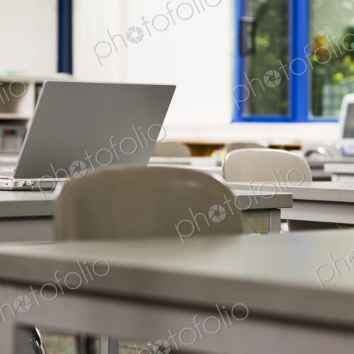 Laptop on Table Laptop on Table