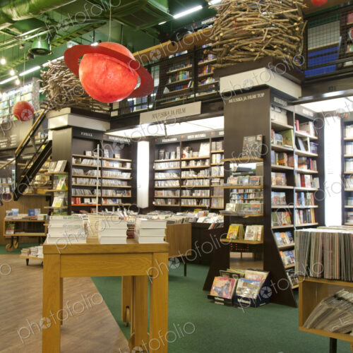 Large Bookstore Interior