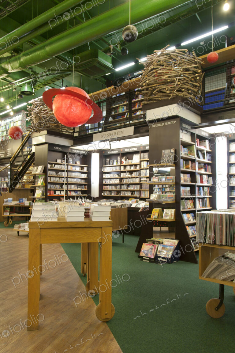 Large Bookstore Interior