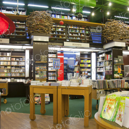 Large Bookstore Interior