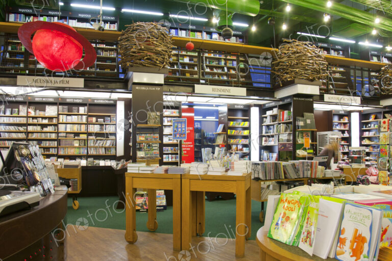 Large Bookstore Interior