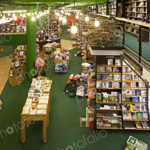Large Bookstore Interior