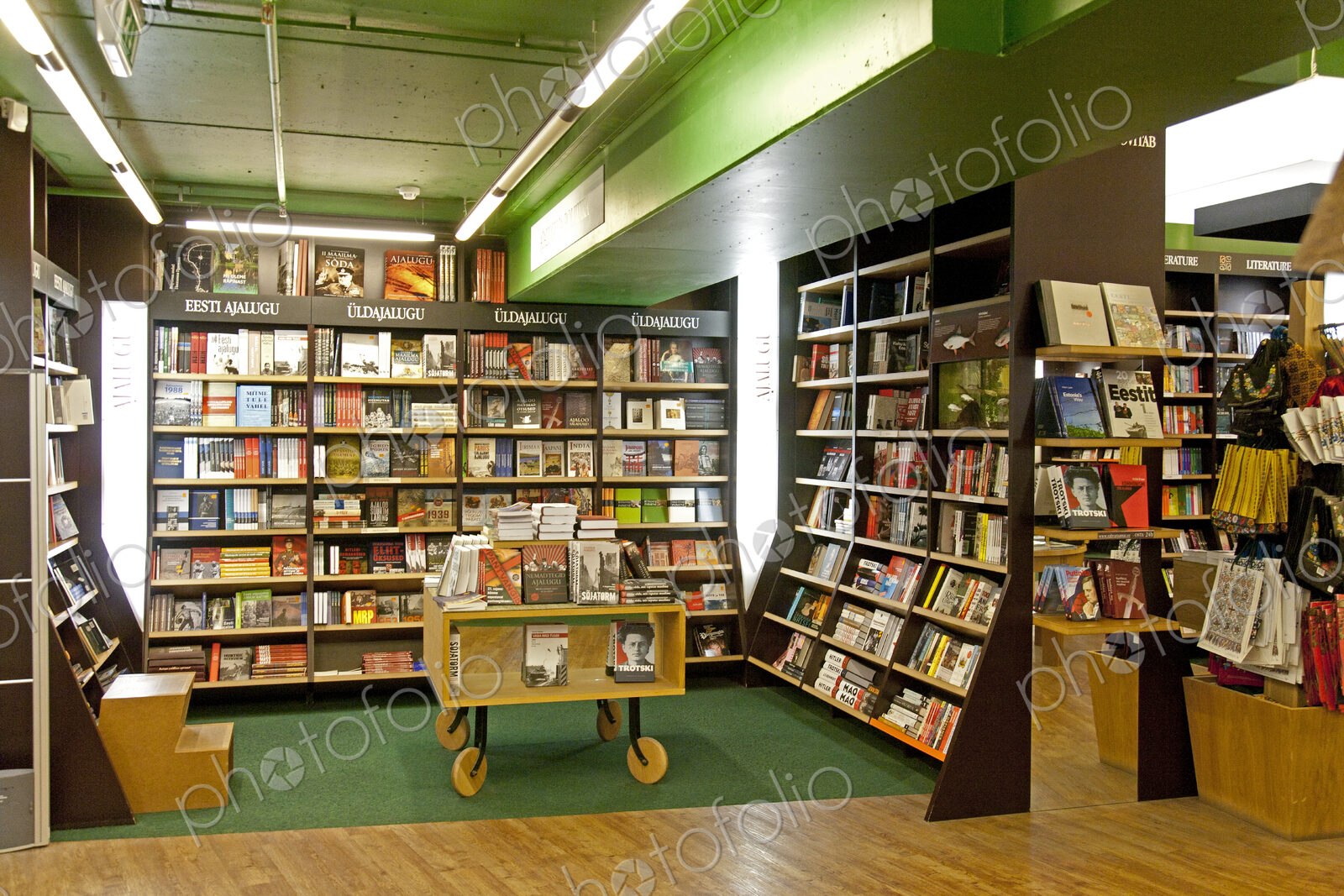 Large Bookstore Interior