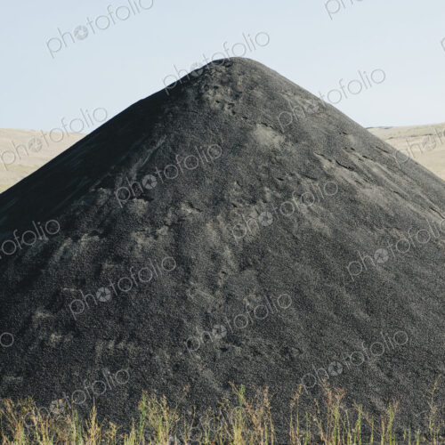 Large gravel pile used for road construction and maintenance Large gravel pile used for road construction and maintenance