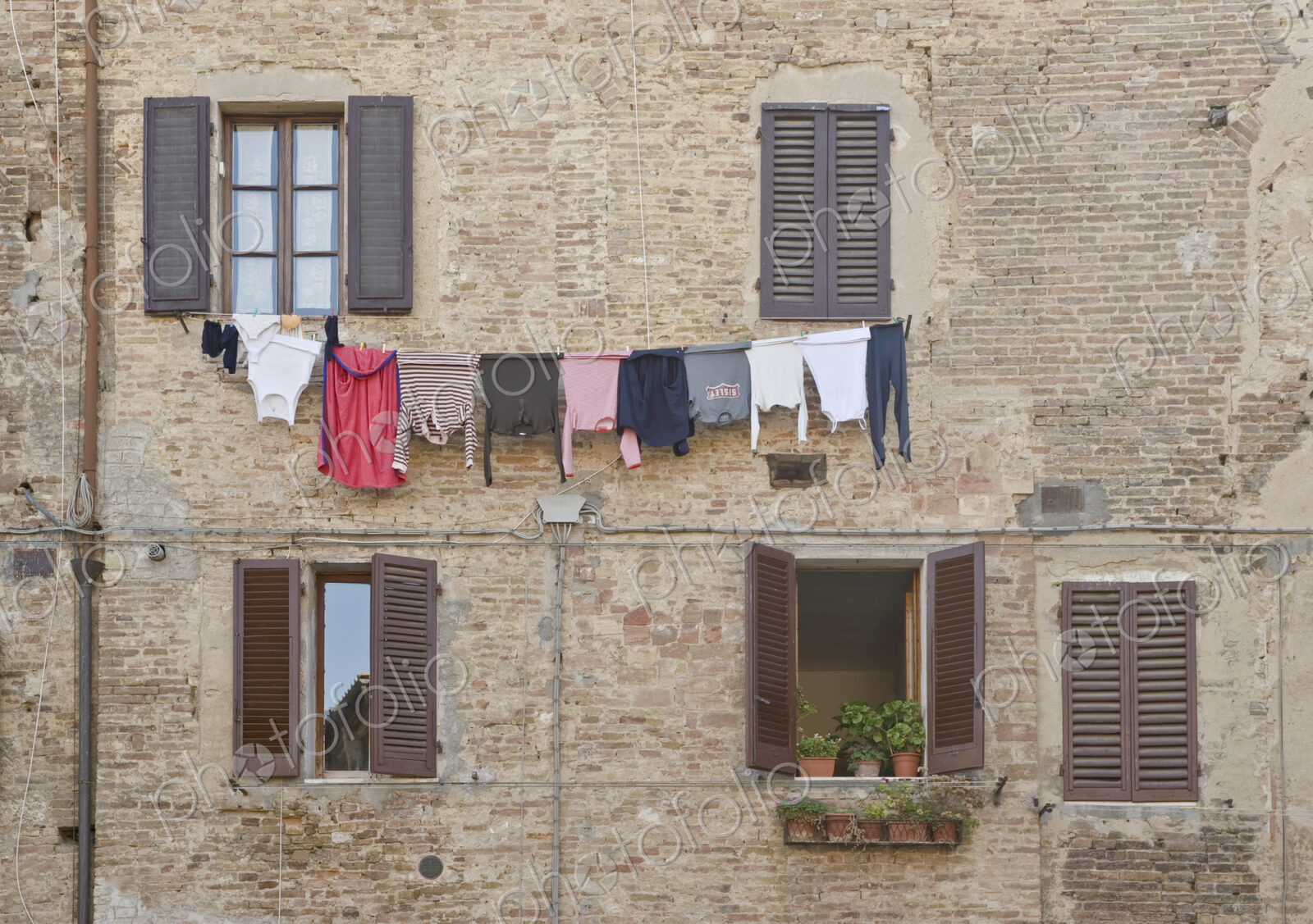 Laundry Out to Dry