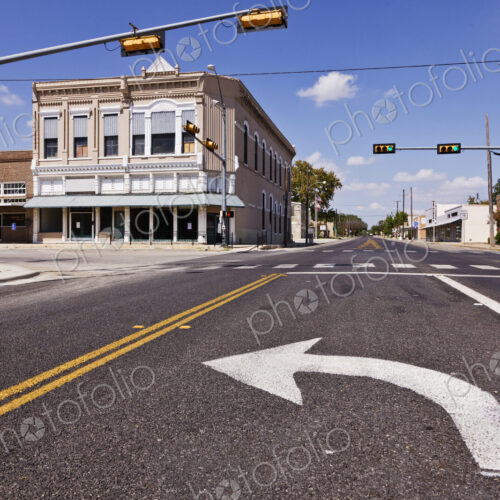 Left Turn Arrow on the Street Left Turn Arrow on the Street