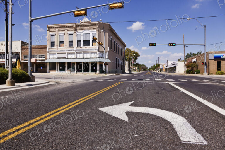 Left Turn Arrow on the Street