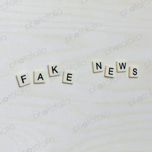 Letter blocks spelling "FAKE NEWS" Letter blocks spelling "FAKE NEWS"