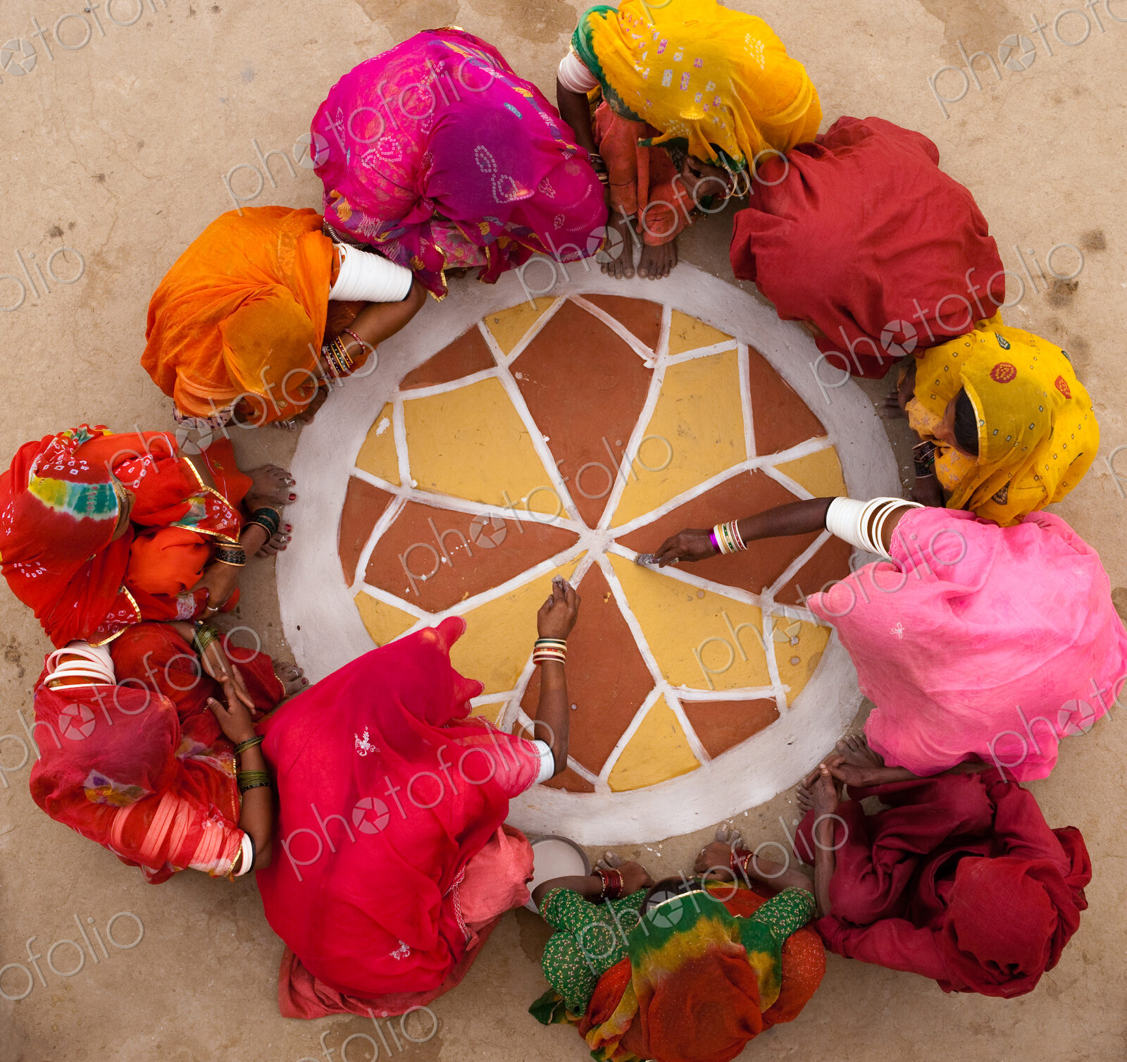 Life in a small Rajasthan village, India