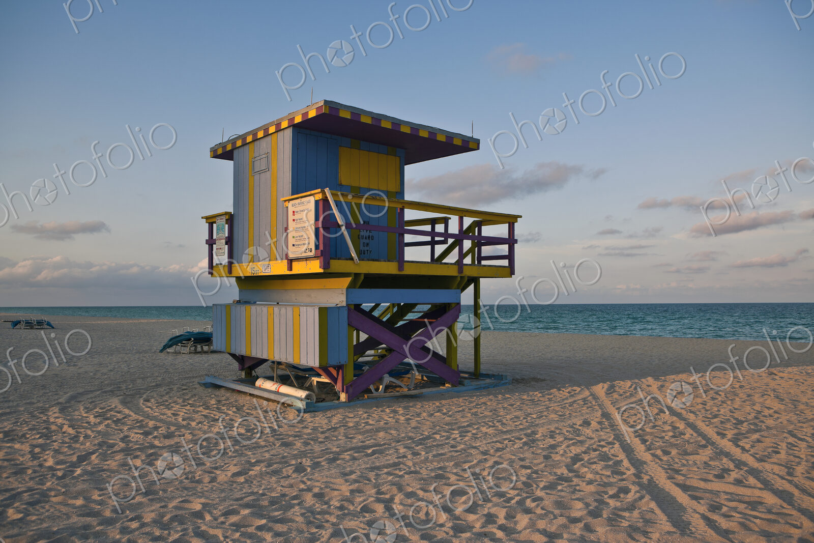 Lifeguard Hut on the Beach