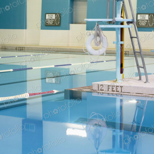 Lifeguard Stand and Pool