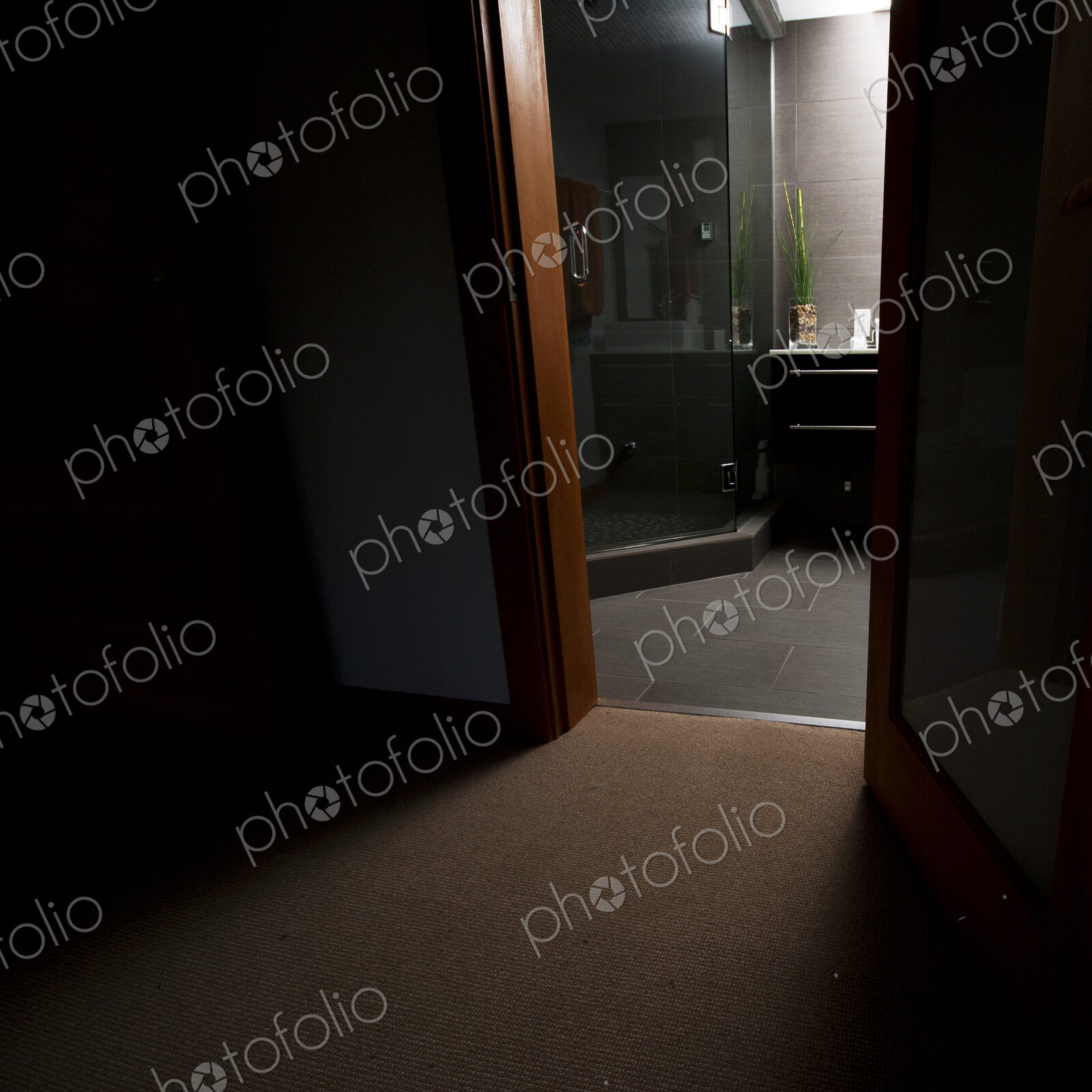 Light Coming From a Bathroom Doorway