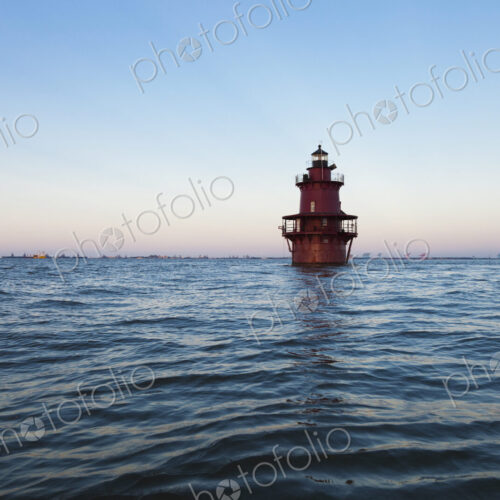 Lighthouse in ocean Lighthouse in ocean