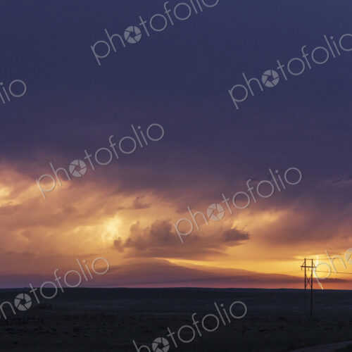 Lightning Storm in Storm Clouds from Highway 212. Lightning Storm in Storm Clouds from Highway 212.