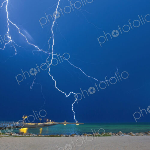 Lightning at the Beach