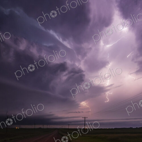 Lightning from a Tornado-Producing Supercell