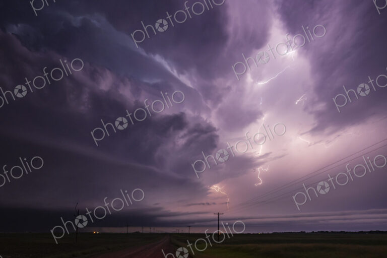 Lightning from a Tornado-Producing Supercell