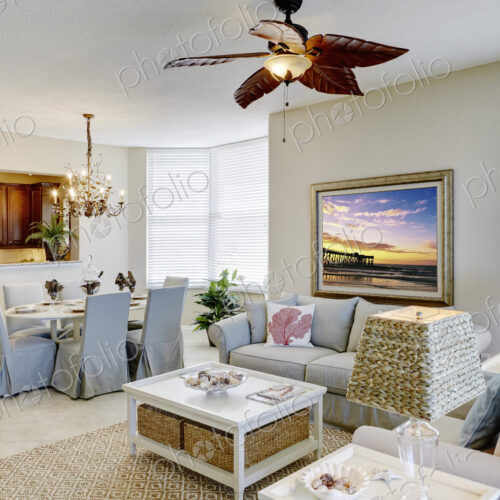 Living room and dining room Living room and dining room