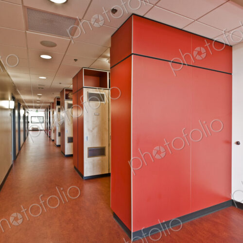 Locker Room in a Fire Station Locker Room in a Fire Station