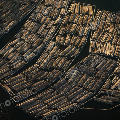 Logs awaiting export, Skagit County, Washington Logs awaiting export, Skagit County, Washington