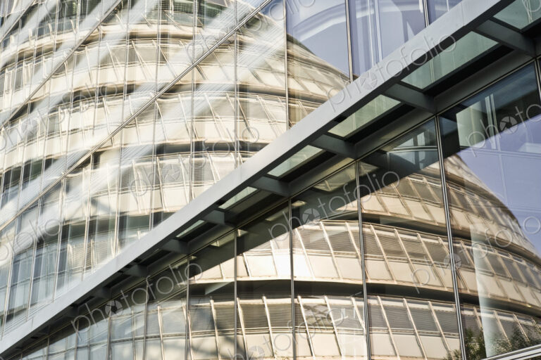 London City Hall Reflection