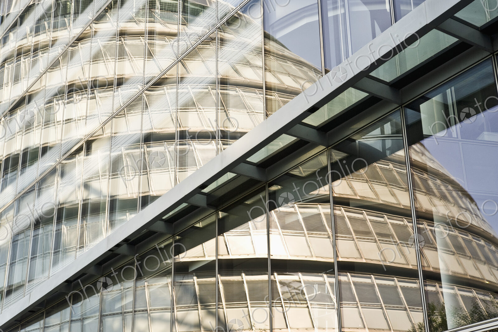London City Hall Reflection