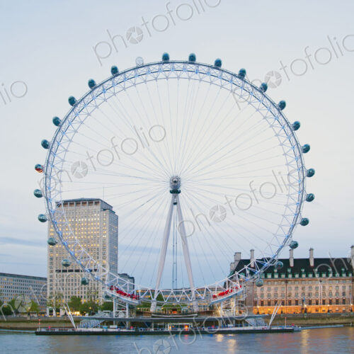 London Eye at Twilight London Eye at Twilight