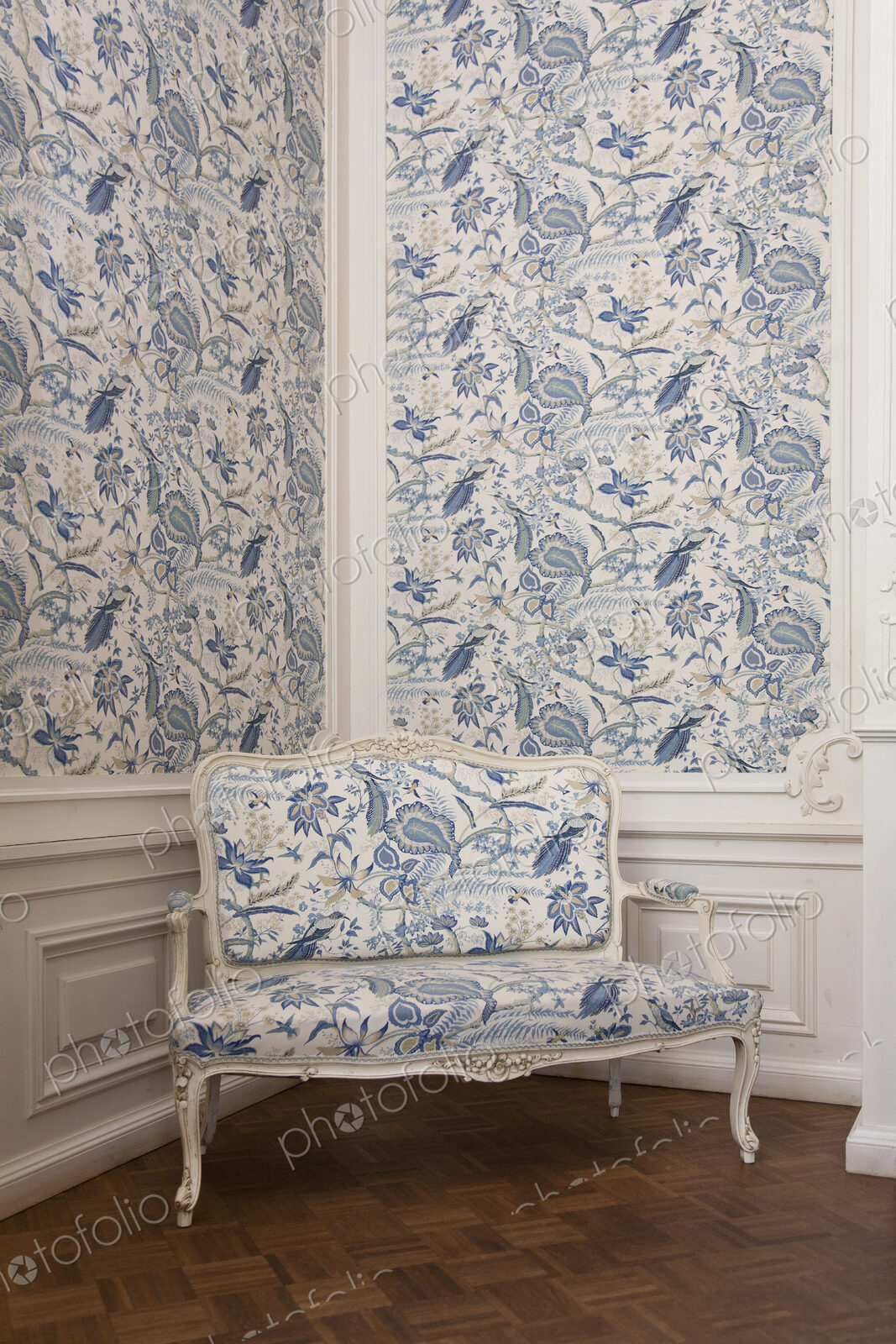 Love Seat in a Corner