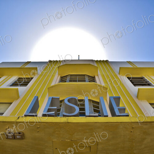 Low Angle View of a Classic Hotel Low Angle View of a Classic Hotel