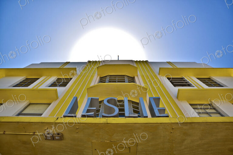 Low Angle View of a Classic Hotel