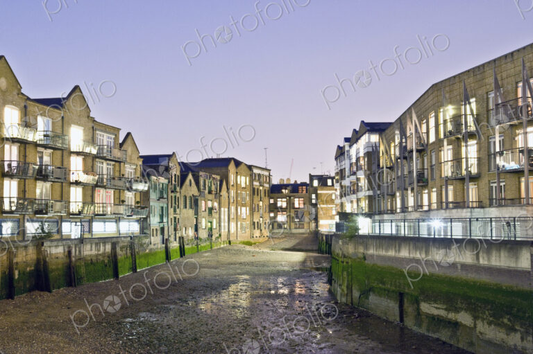Low Tide at a East London Canal