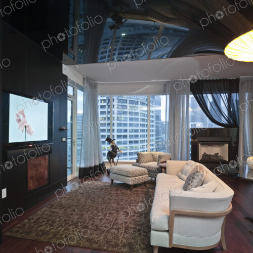 Luxury Condo With a View of Downtown