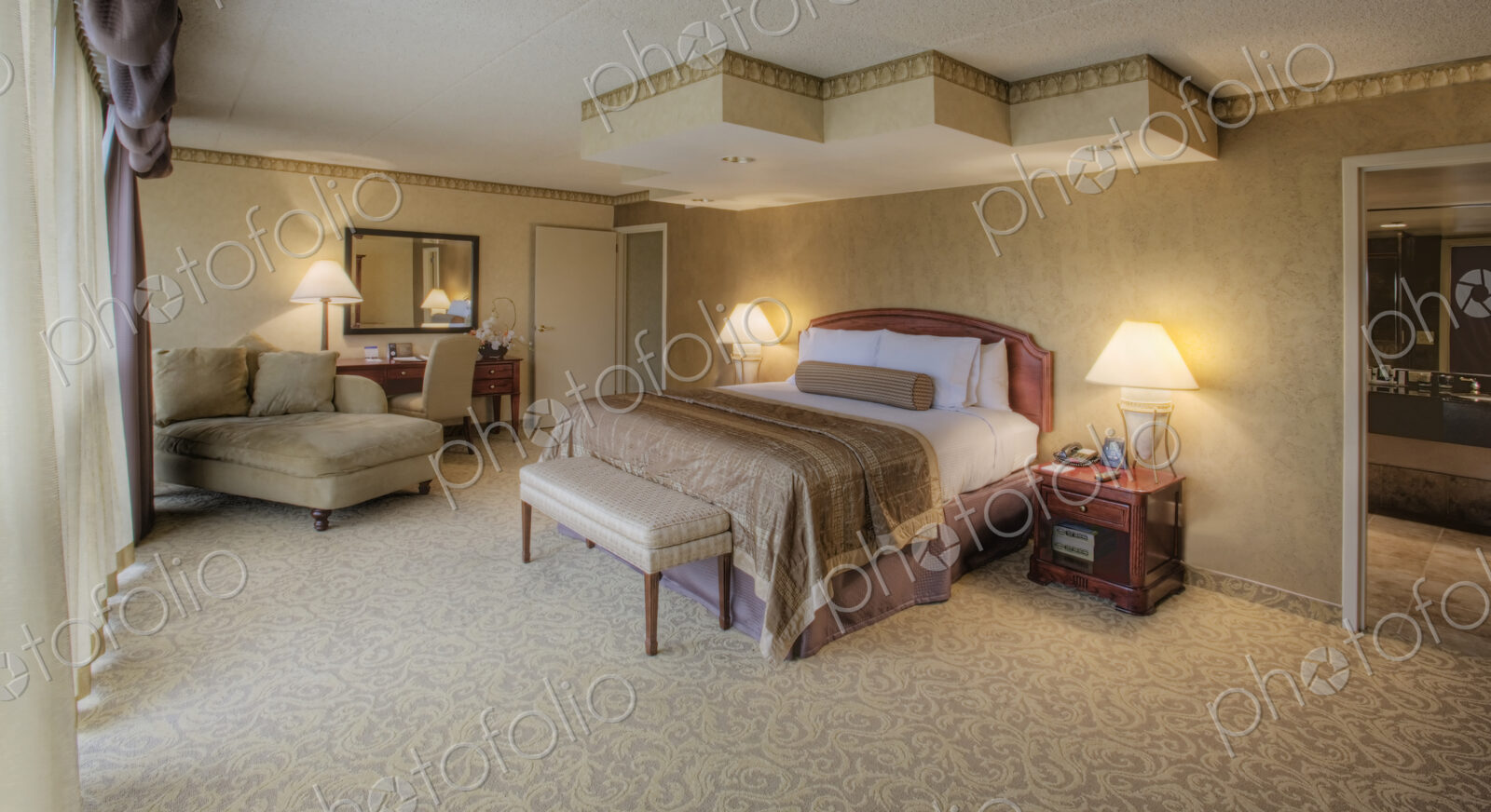 Luxury master bedroom