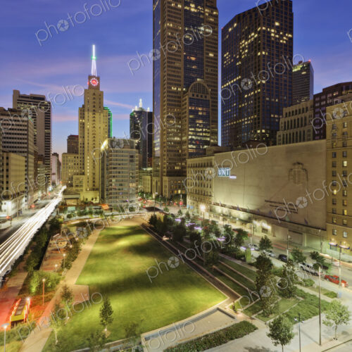 Main Street Garden Park in Downtown Dallas Main Street Garden Park in Downtown Dallas