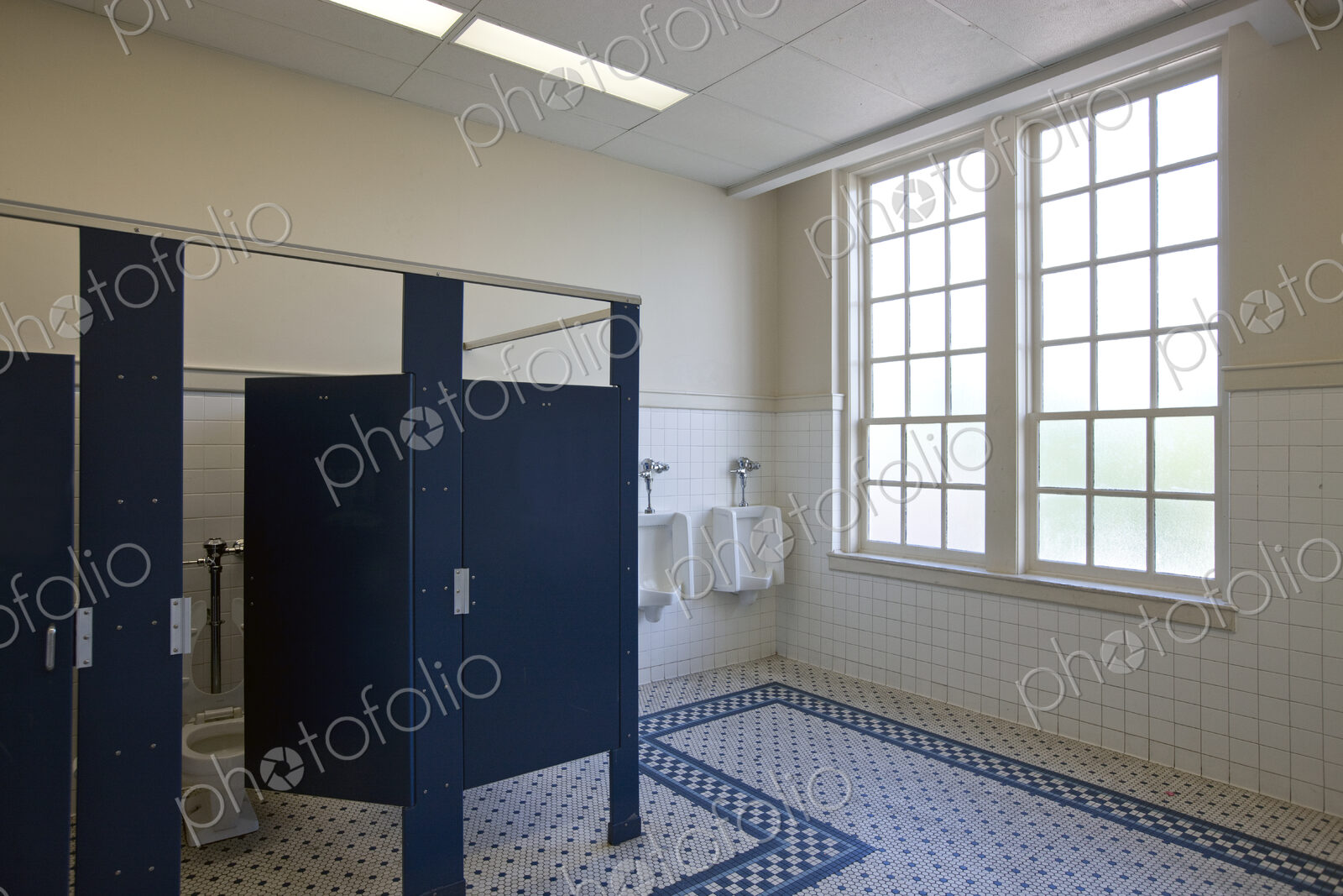 Male Bathroom of a School