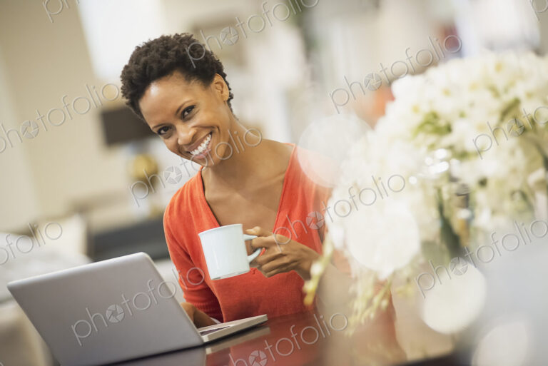 Man working in design store