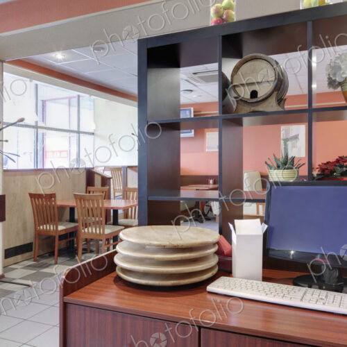 Manager Station at a Cafe